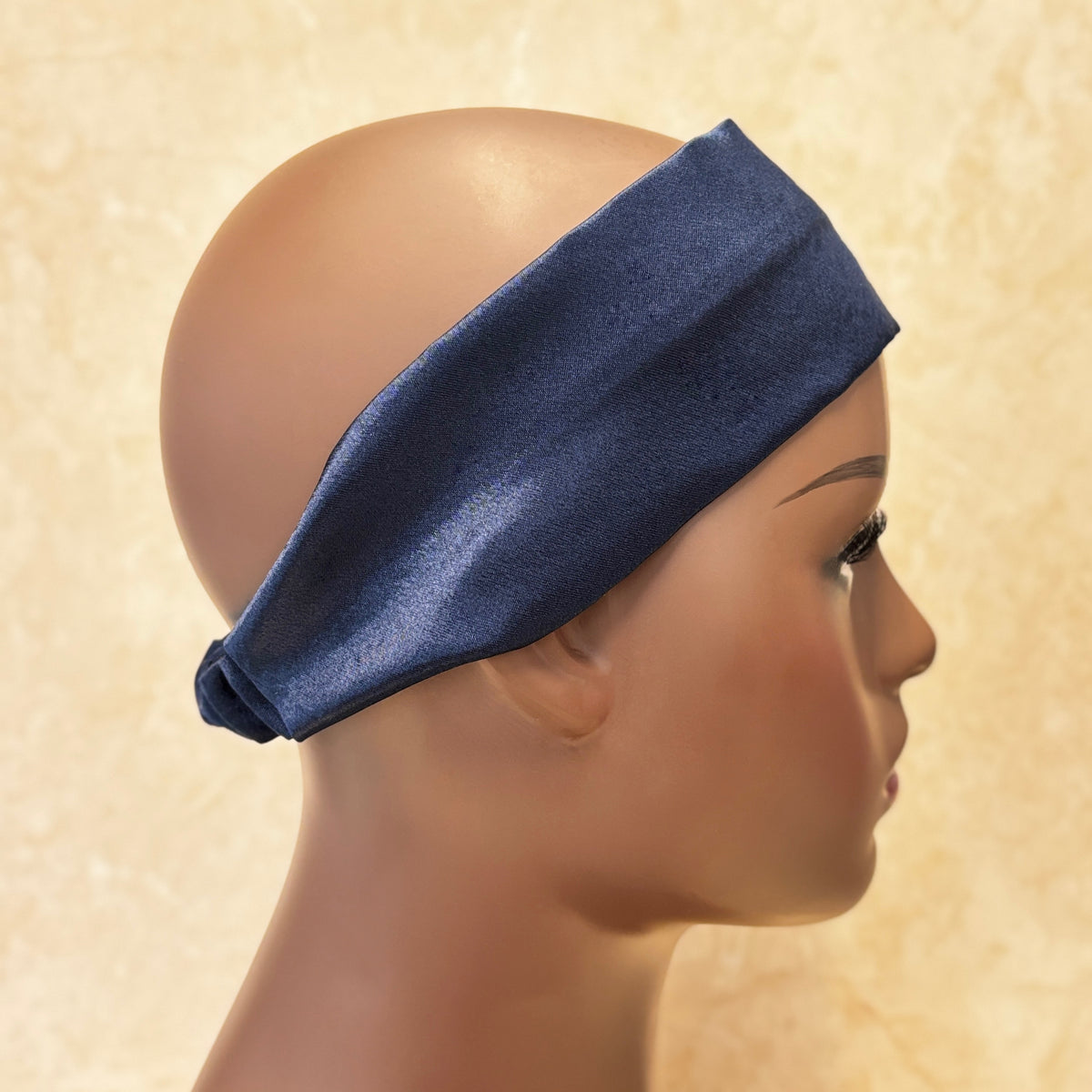 Satin Hair Scrunchie & Matching Headband Set